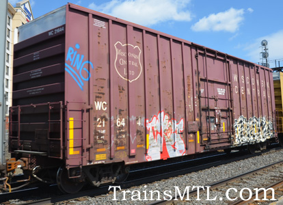 Car/wagon WC21644 left side / coté gauche